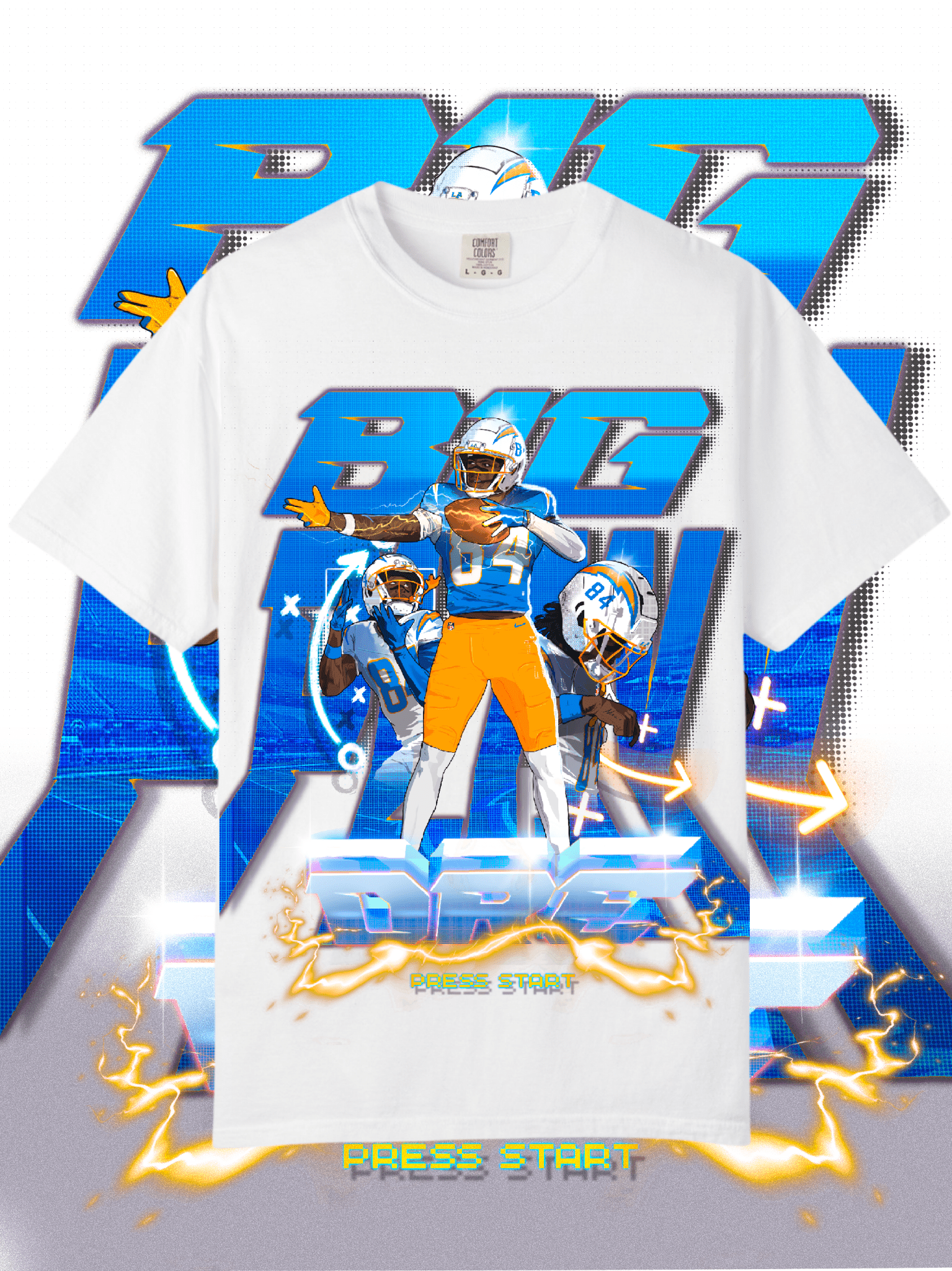 Big Time K.L.S - Art Print T-Shirt(PRE - ORDER) - Knvas