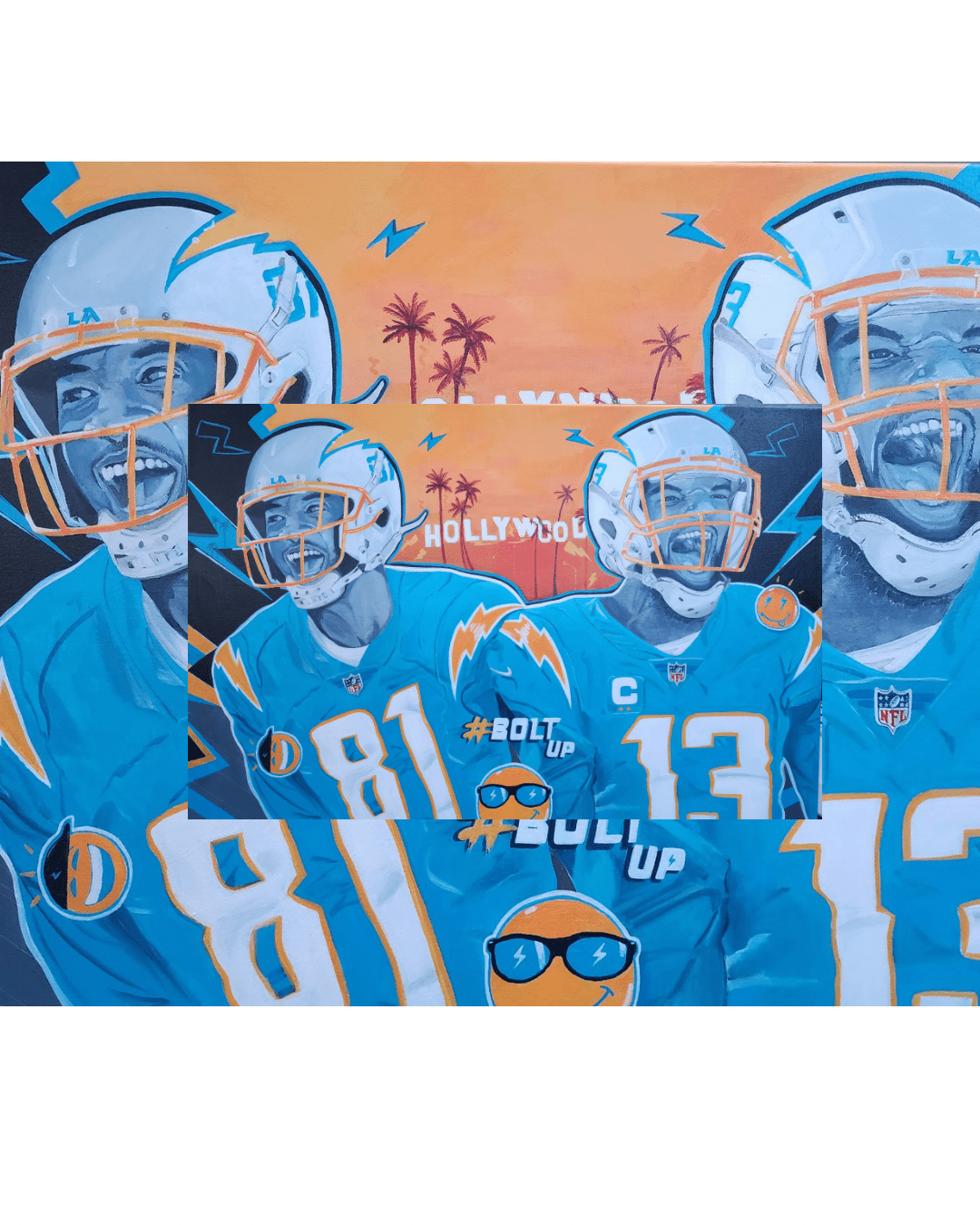 MIKE WILLIAMS & KEENAN ALLEN Traditional Painting |24"x36"| - Knvas