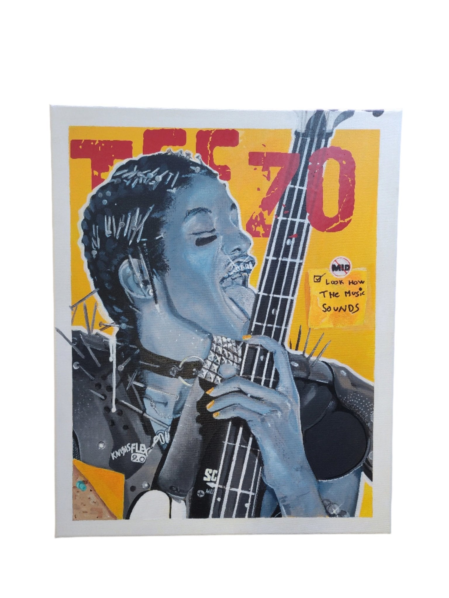 Teezo Touchdown - mixed Medium2 |16"x20"| - Knvas