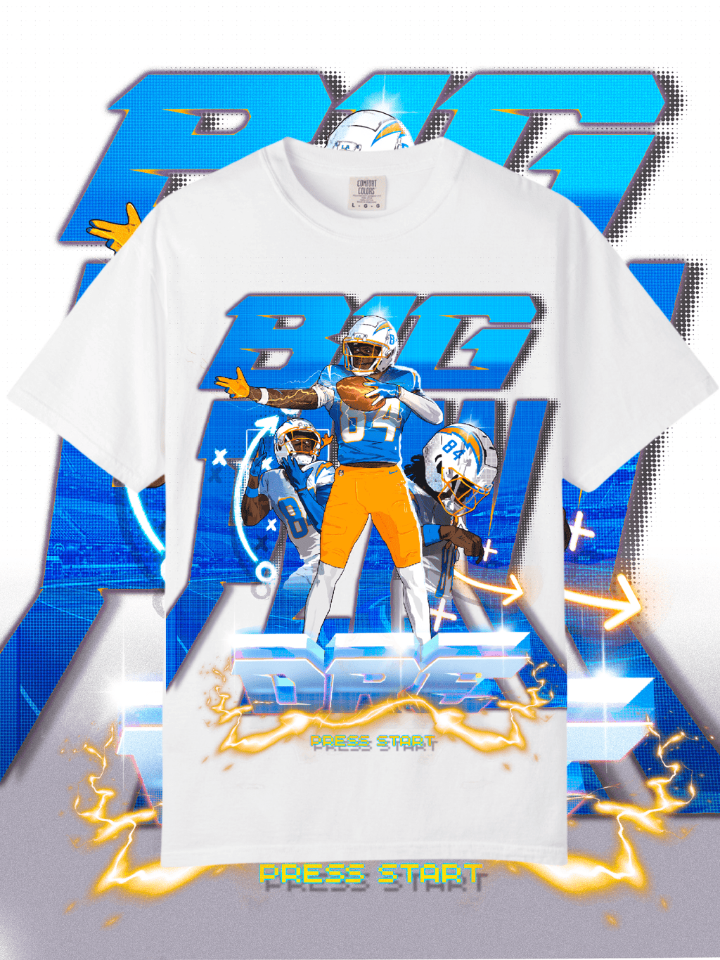 Big Time K.L.S - Art Print T-Shirt(PRE - ORDER) - Knvas