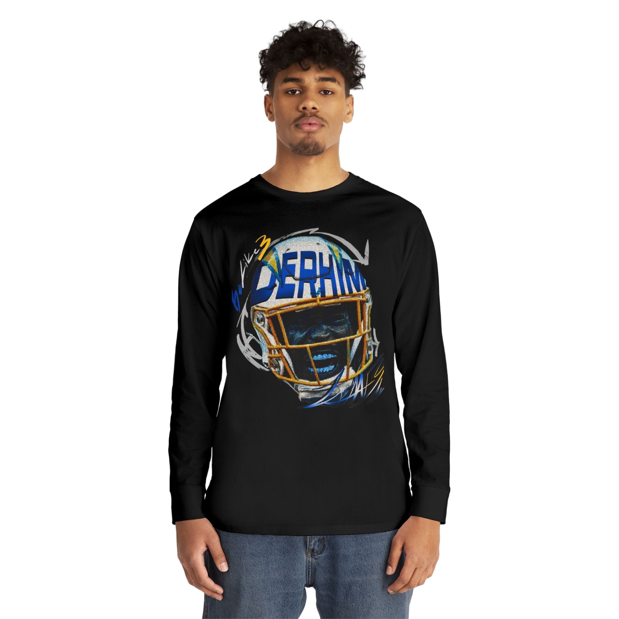 Derw - Him(Derwin)James Graphic Long sleeve Te - Knvas